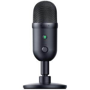 Razer Seiren V2 X USB Condenser Microphone for PC Streaming and Gaming: Supercardioid Pickup Sample, Built-in Digital Limiter, Mic Monitoring, and Achieve Management – Constructed-in