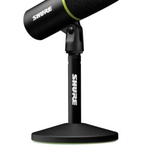 Shure MV6 Gaming Microphone – Dynamic USB PC Mic for Gaming & Streaming with Desktop Stand, Background Noise Cancellation, Faucet-to-Mute Operate, and three.5mm Output for Actual-Time…